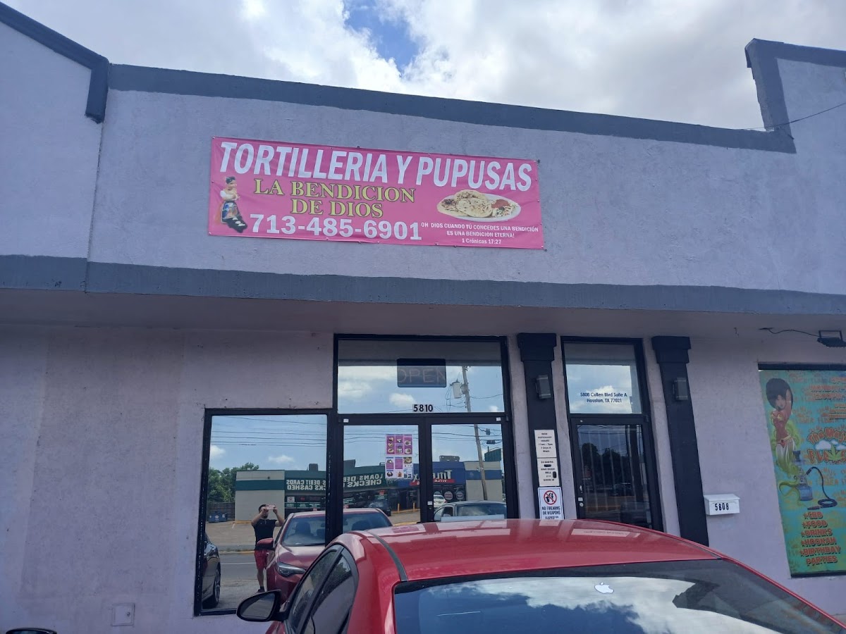 La Bendicion De Dios Tortilleria Y Pupusas