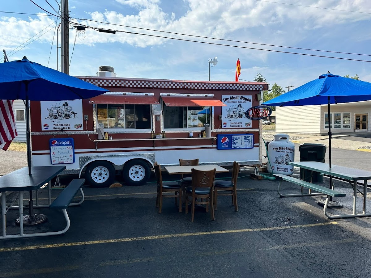 The Meat Wagon Food Trailer